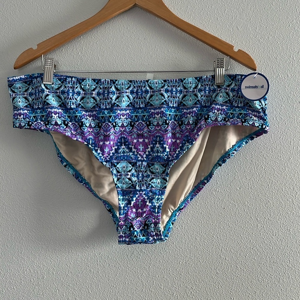 Swimsuits for All High Rise Bikini Bottoms